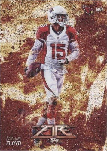 2014 Topps Fire Michael Floyd #37