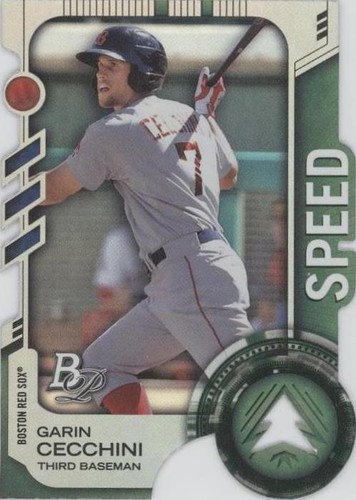 2014 Bowman Platinum - Garin Cecchini #TDC-GC