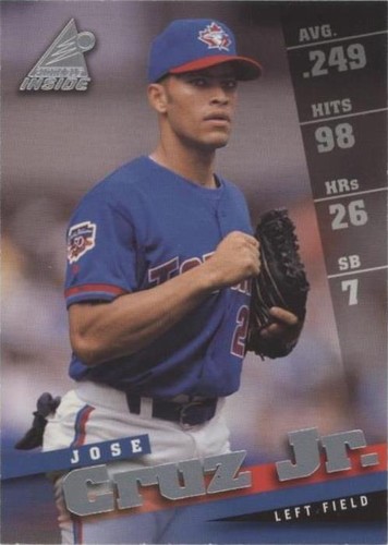 1998 Pinnacle Inside - Jose Cruz Jr. #91