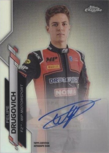 2020 Topps Chrome Formula 1 - Felipe Drugovich #F1A-FD