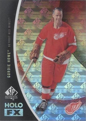 2010-11 SP Authentic - Gordie Howe #FX9