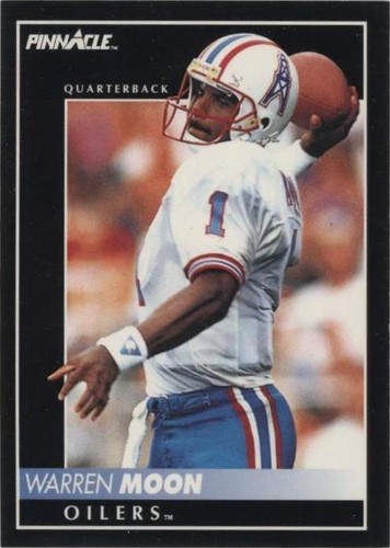 1992 Pinnacle Warren Moon #51