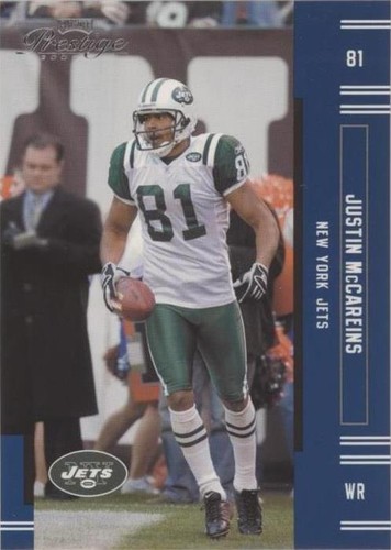 2005 Playoff Prestige Justin McCareins #97