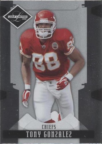 2008 Leaf Limited Tony Gonzalez #52