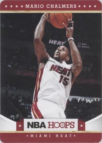 2012-13 NBA Hoops Taco Bell - Mario Chalmers #109