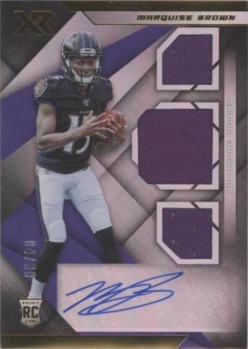 2019 Panini XR Marquise Brown #207