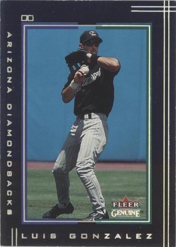 2002 Fleer Genuine - Luis Gonzalez #28