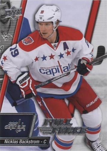 2015-16 Upper Deck Full Force - Nicklas Backstrom #24