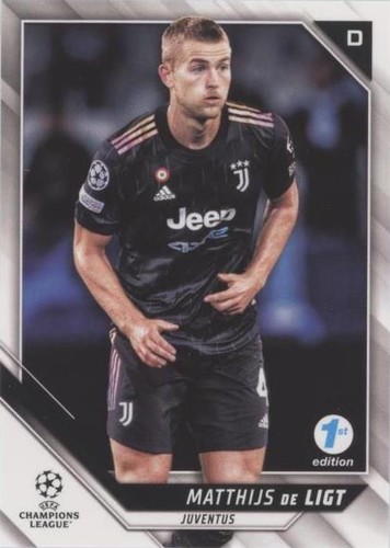 2021-22 Topps UCL Collection 1st Edition Matthijs de Ligt #44