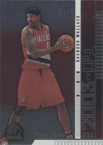 2003-04 SP Signature Edition - Rasheed Wallace #78