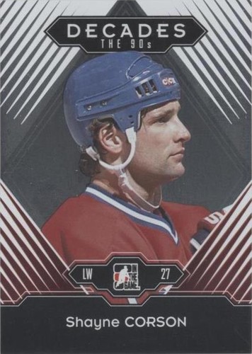 2013-14 In the Game Decades 1990s - Shayne Corson #134