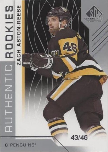 2018-19 Upper Deck SP Game Used - Zach Aston-Reese #155
