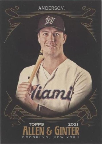 2021 Topps Allen & Ginter's X - Brian Anderson #199
