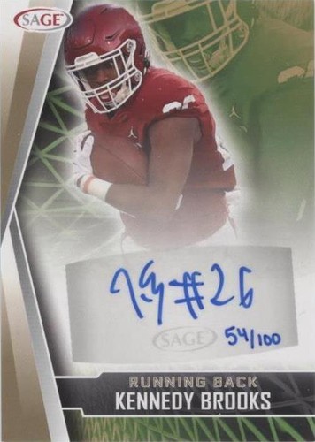 2022 SAGE Low Series Kennedy Brooks #A-KB