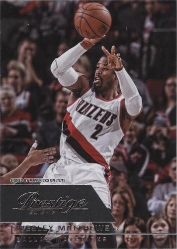 2015-16 Panini Prestige - Wesley Matthews #39