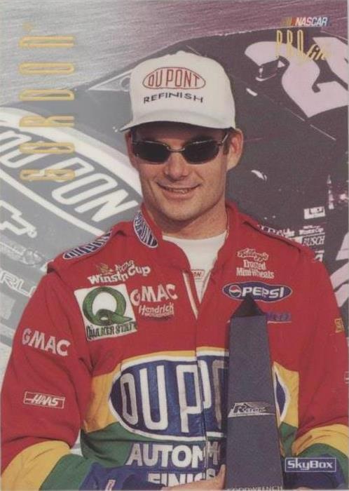 1997 SkyBox NASCAR Profile - Jeff Gordon #7