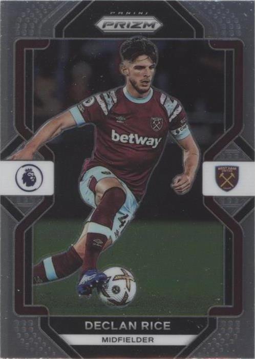 2022-23 Panini Prizm Premier League Declan Rice #46