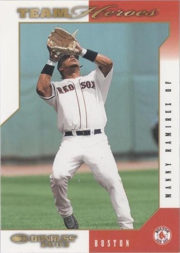 2003 Donruss Team Heroes - Manny Ramirez #82