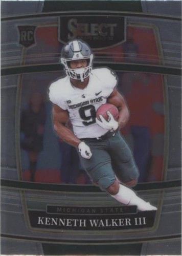 2022 Panini Select Draft Picks Kenneth Walker III #15