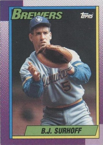 1990 Topps - B.J. Surhoff #696