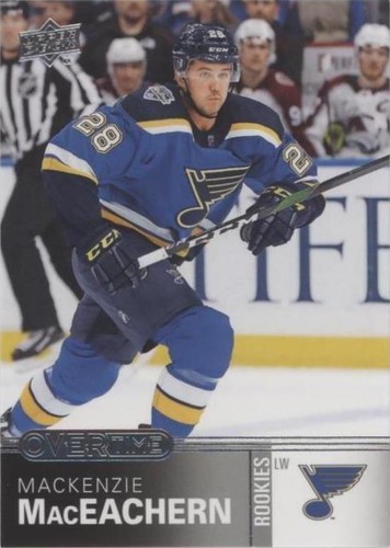 2019-20 Upper Deck Overtime - MacKenzie MacEachern #167