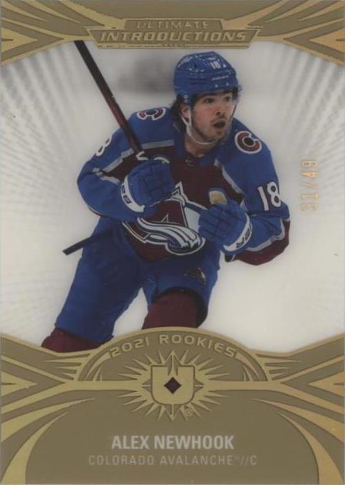 2021-22 Upper Deck Ultimate Collection - Ultimate Introductions Gold # ...