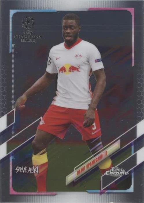 2020-21 Topps Chrome X Steve Aoki UCL Dayot Upamecano #48