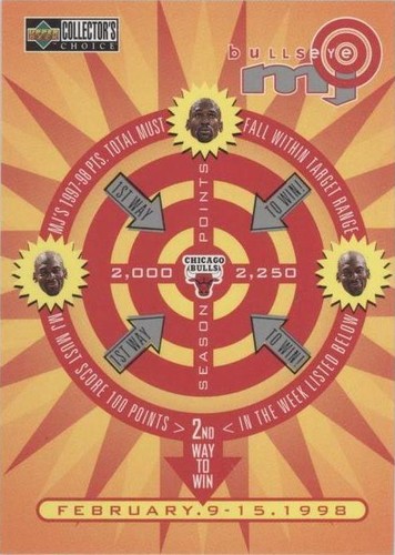1997-98 Upper Deck Collector's Choice - Michael Jordan #B2