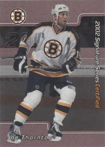 2001-02 In the Game Be A Player Signature Series - Joe Thornton #C-21