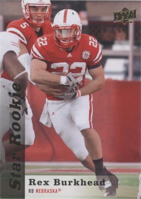 2013 Upper Deck Rex Burkhead #68
