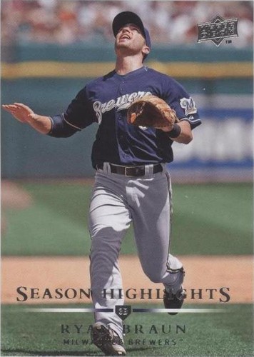 2008 Upper Deck - Ryan Braun #748