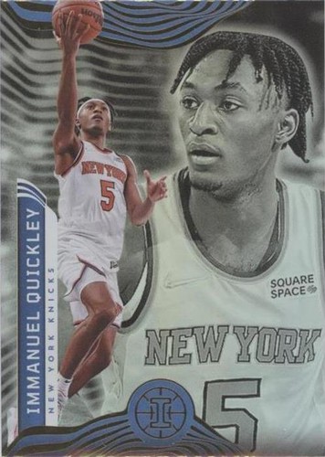 2021-22 Panini Illusions - Immanuel Quickley #12