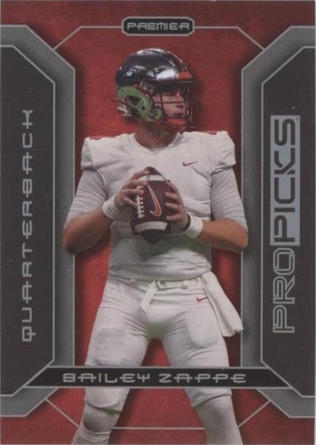 2022 Pro Picks Premier Rookies Bailey Zappe #PP-4