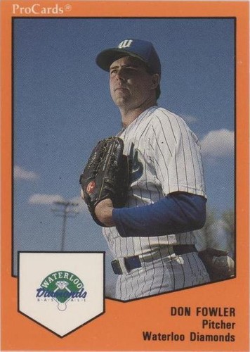 1989 ProCards Minor League Team Sets - Don Fowler #1792