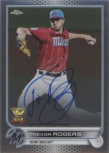2022 Topps Chrome - Trevor Rogers #CVA-TR