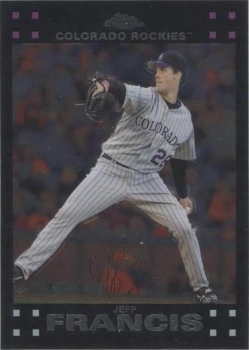 2007 Topps Chrome - Jeff Francis #99