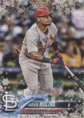 2018 Topps Holiday - Yadier Molina #HMW91