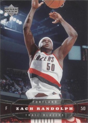 2004-05 Upper Deck - Zach Randolph #160
