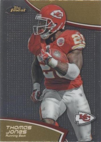2011 Topps Finest Thomas Jones #53