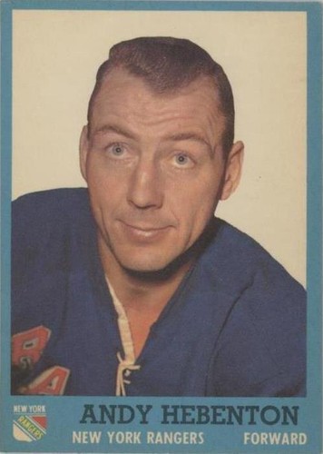 1962-63 Topps - Andy Hebenton #54