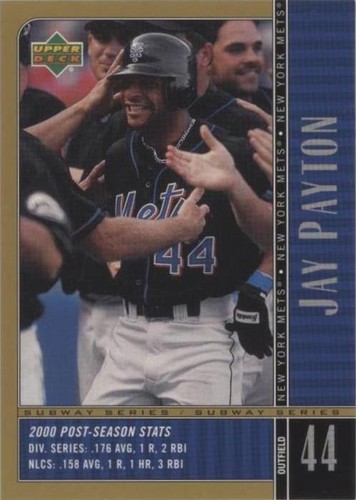 2000 Upper Deck Subway Series - Jay Payton #NY23