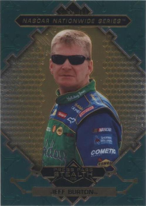 2009 Press Pass Stealth Chrome - Jeff Burton #43