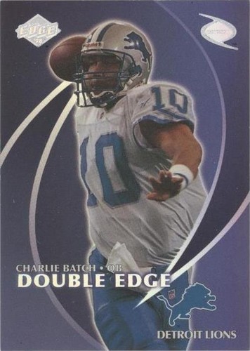 1998 Collector's Edge Odyssey Charlie Batch Drew Bledsoe #10B