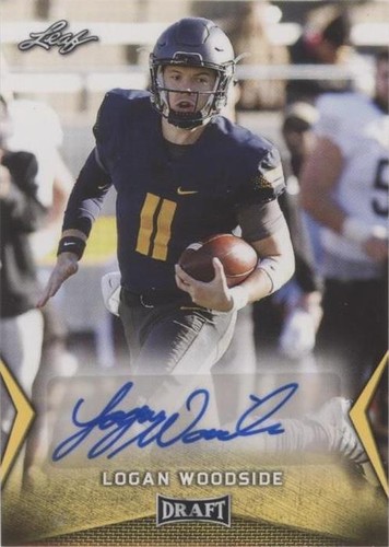 2018 Leaf Draft Logan Woodside #BA-LW1