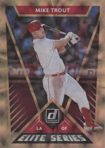2020 Panini Donruss - Mike Trout #E-5