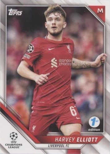 2021-22 Topps UCL Collection 1st Edition Harvey Elliott #162