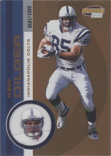 2001 Pacific Invincible Ken Dilger #94