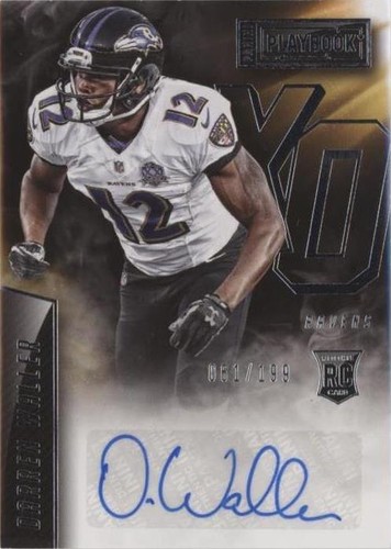 2015 Panini Playbook Darren Waller #XO-DW