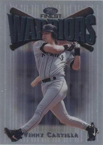 1997 Topps Finest - Vinny Castilla #125