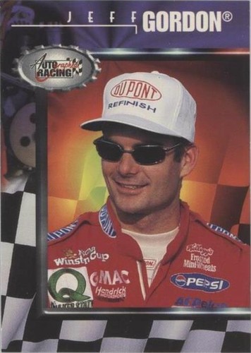 1997 Score Board Autographed Racing - Jeff Gordon #4